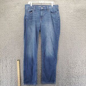 Old Navy Jeans Womens Size 12 Blue Wow Boyfriend Mid-Rise Cotton Blend Denim